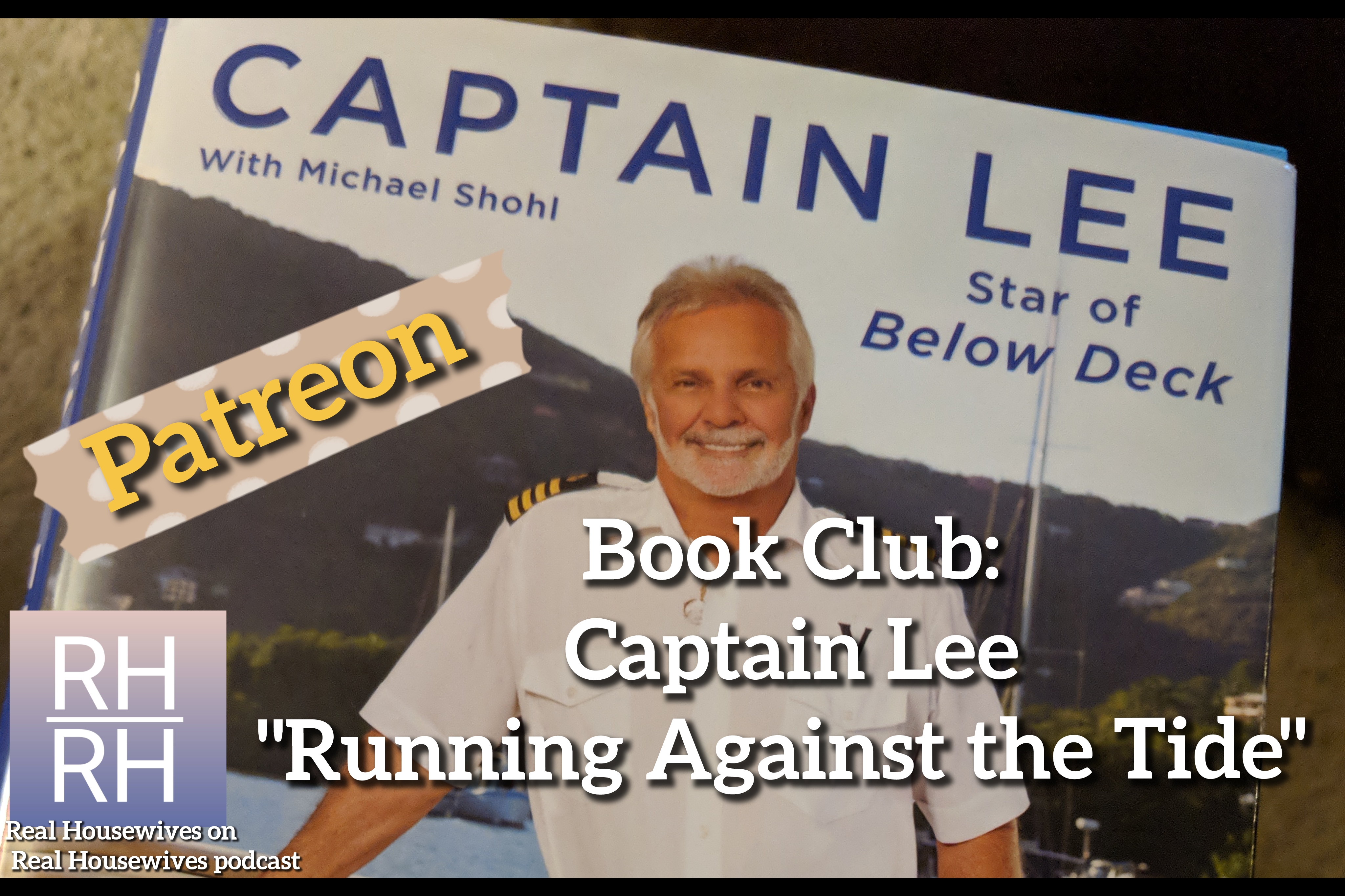 Book cover with episode title