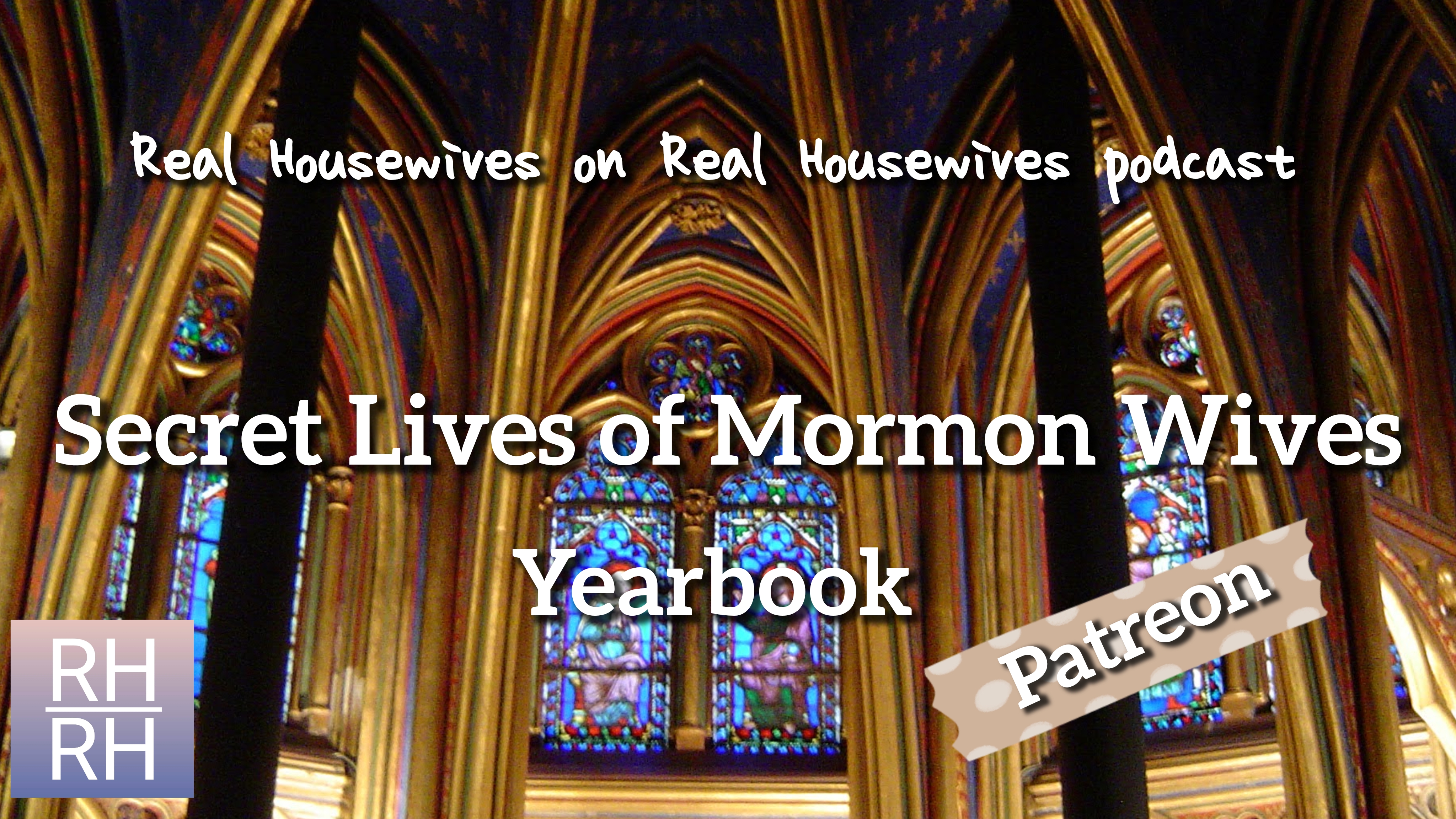 Inside of church with episode title