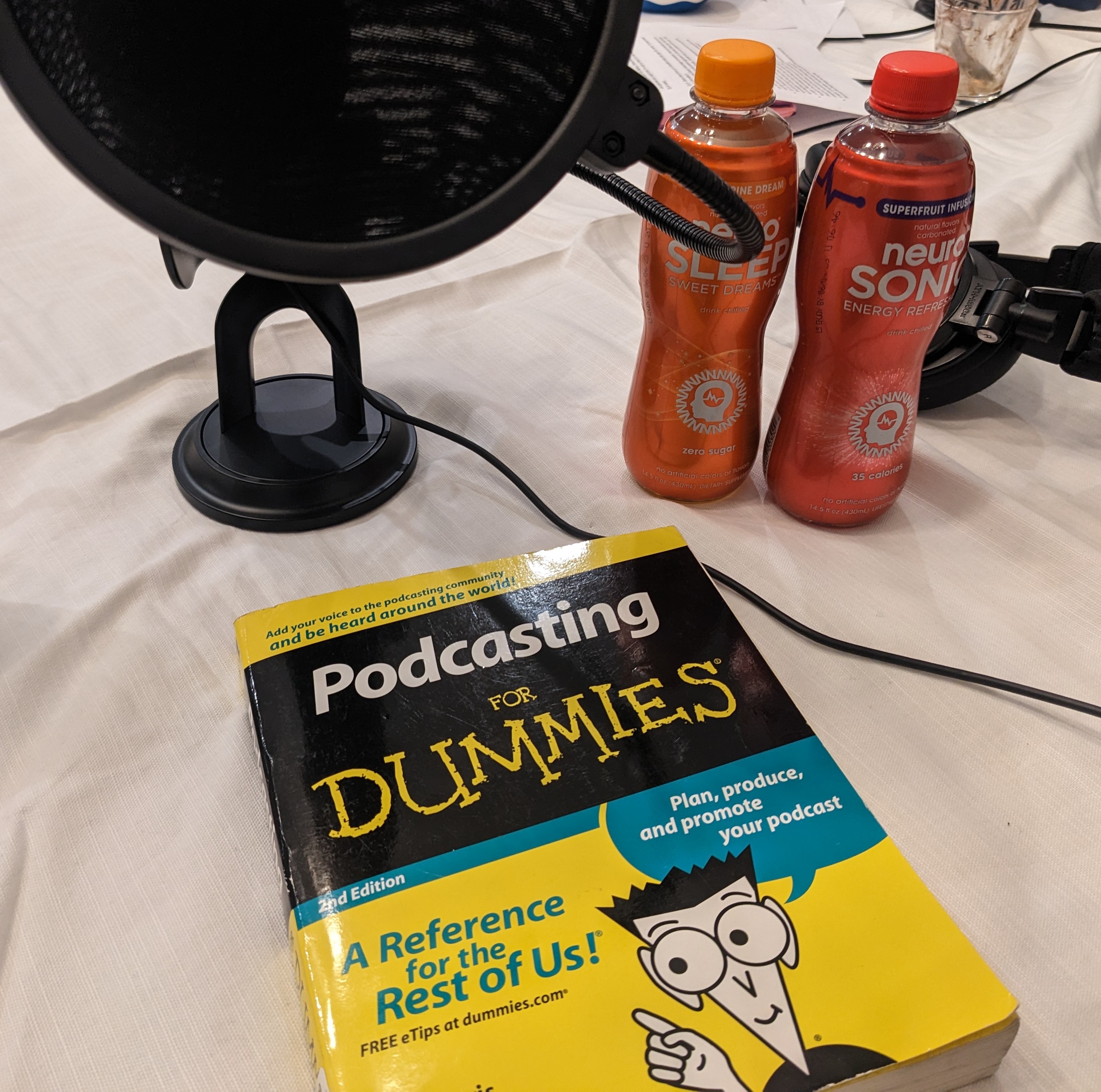Podcasting for dummies and nutritional drinks