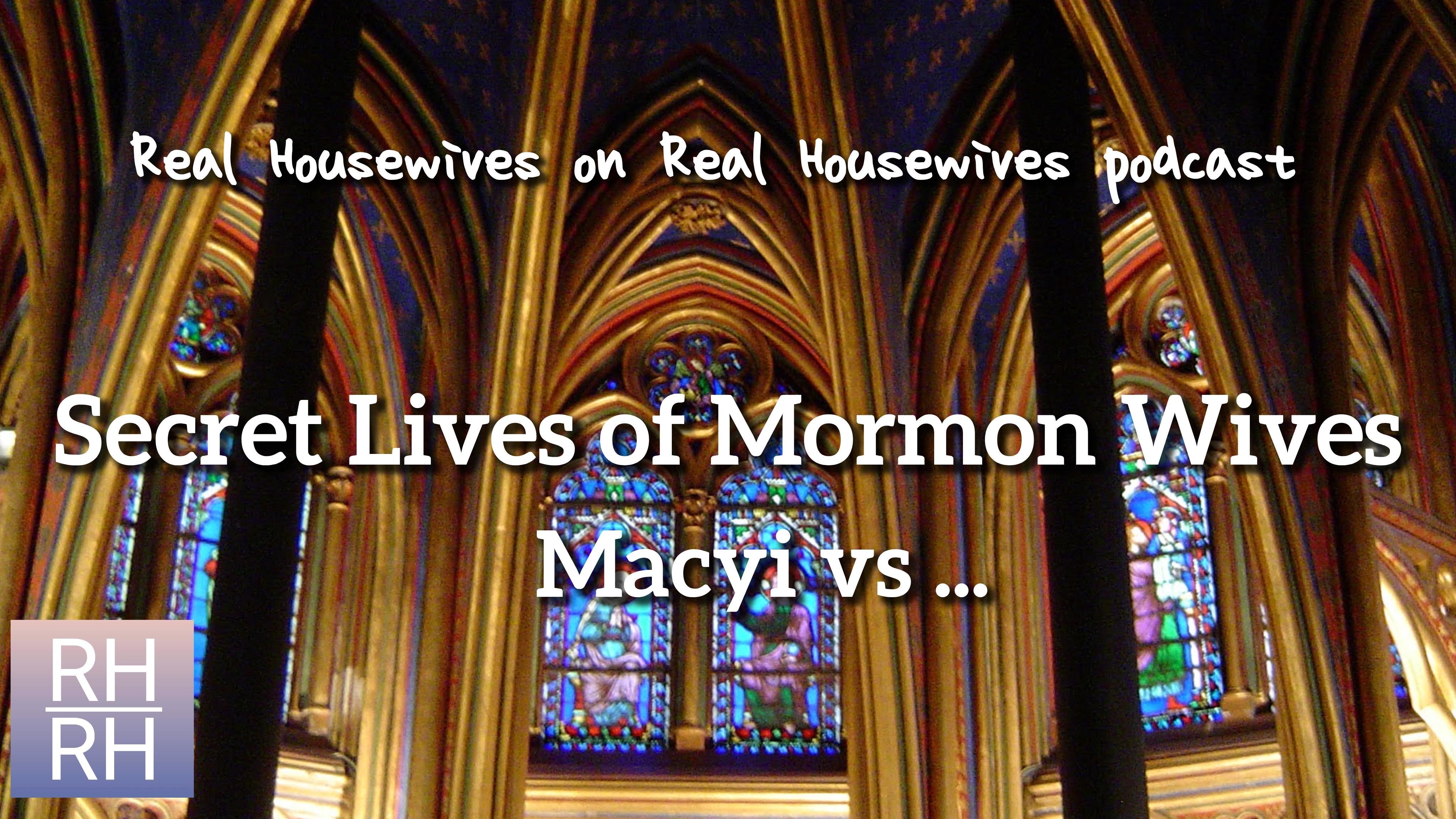 Inside of church with episode title