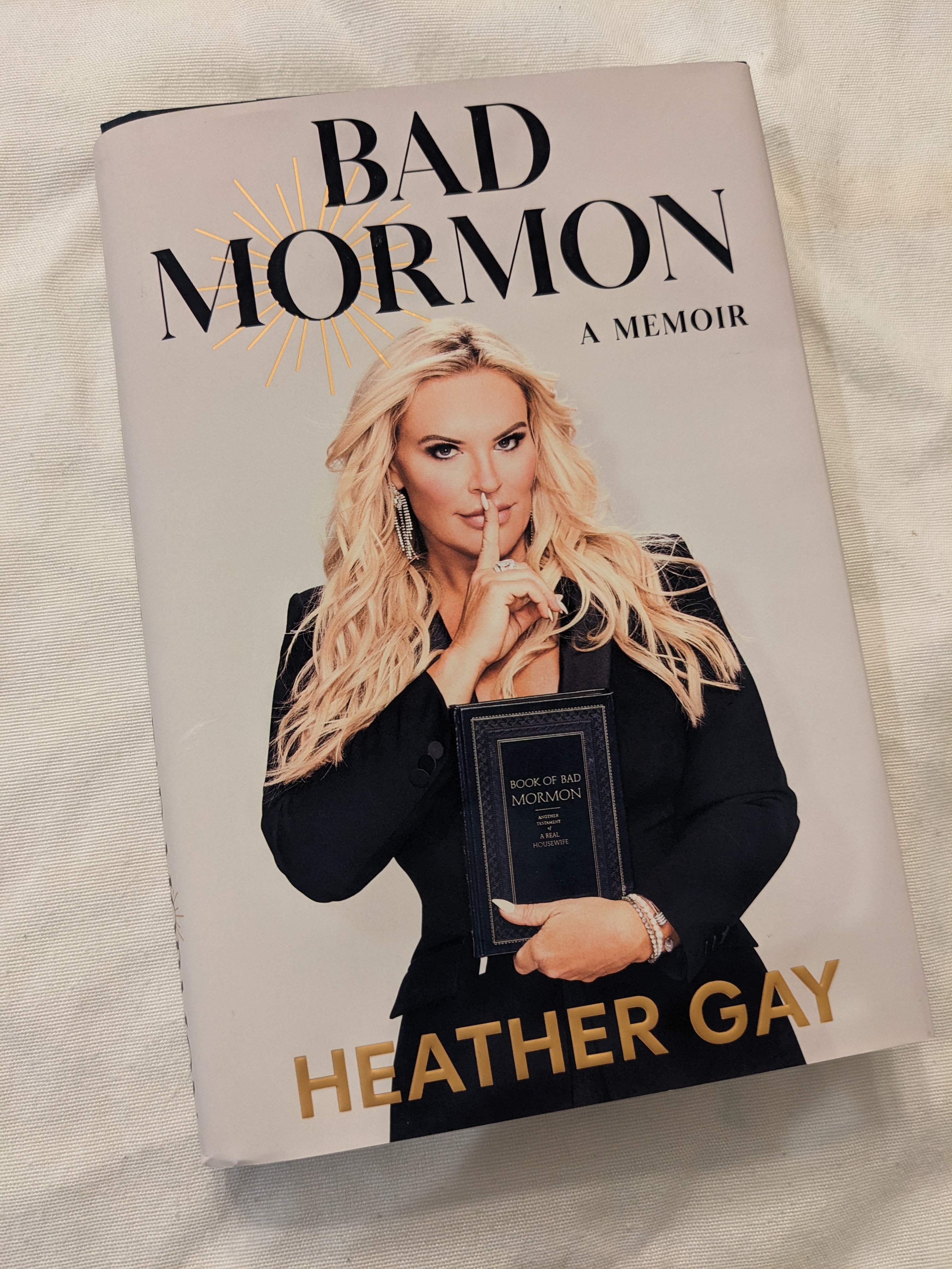 Bad Mormon Hardback Book