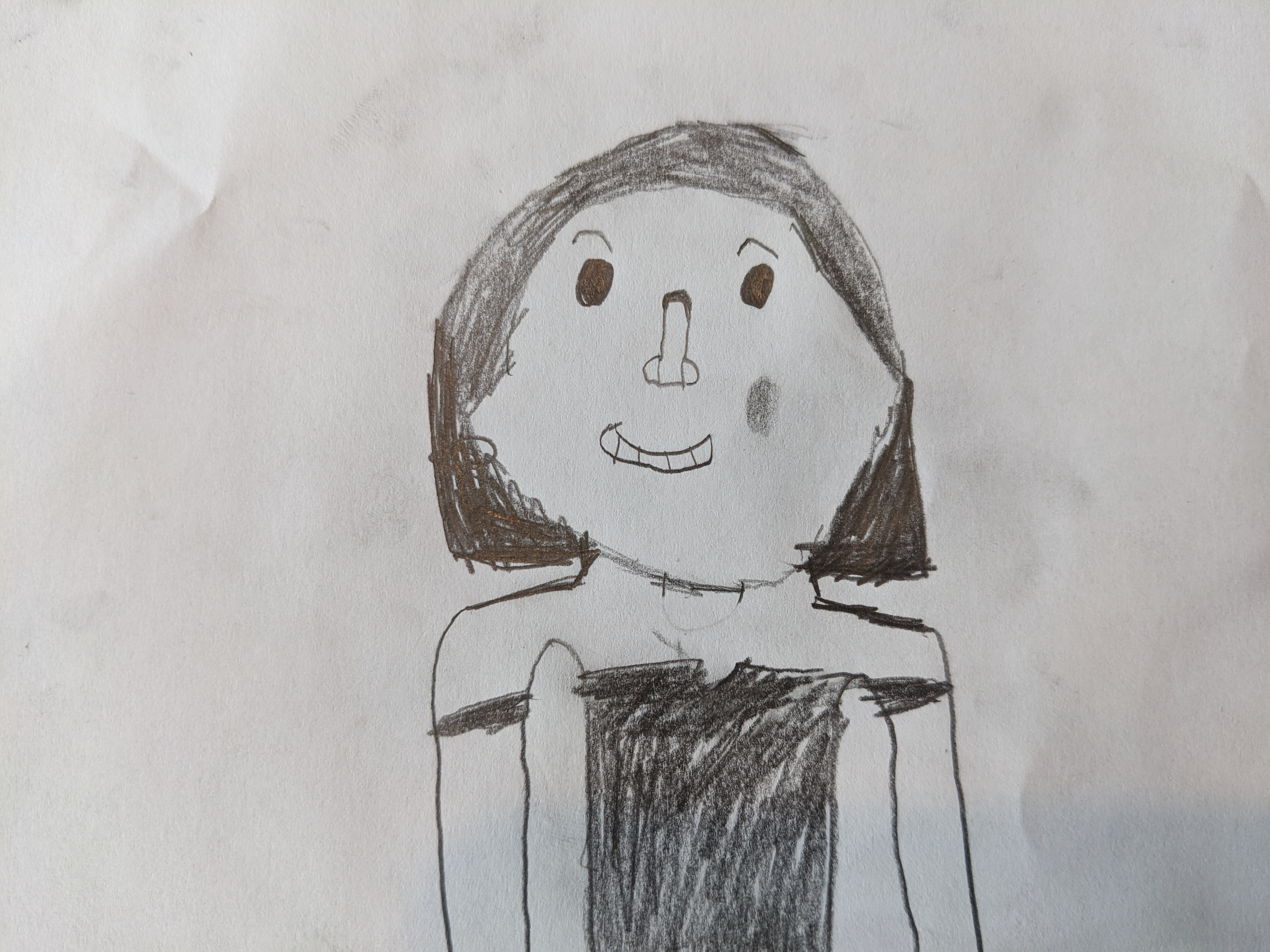 10 year old recreation of Karen artwork
