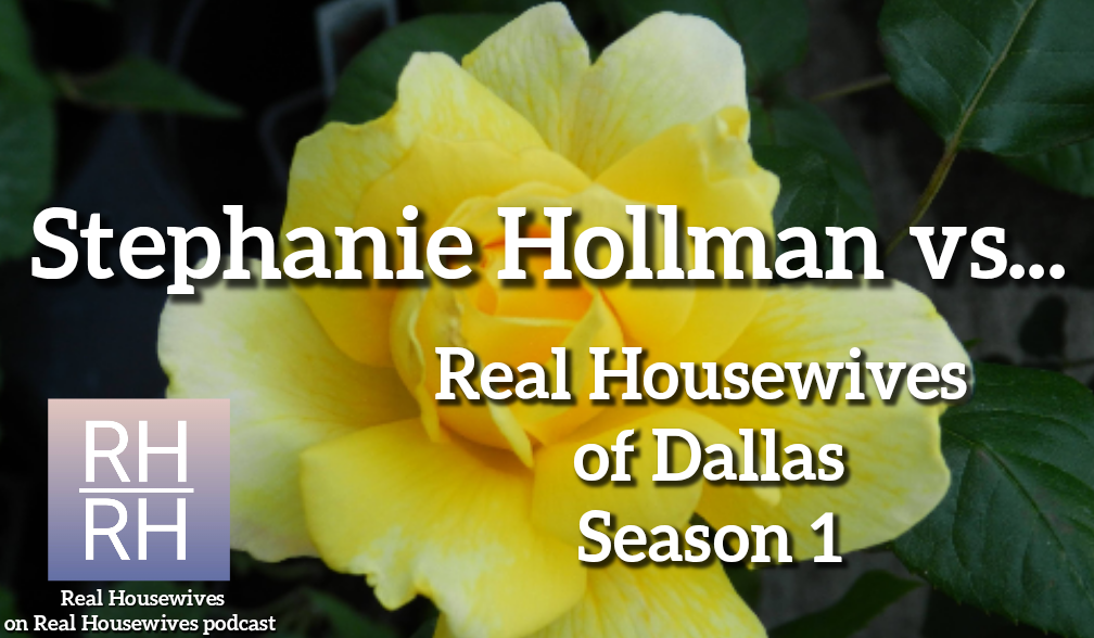 Yellow flower with episode title