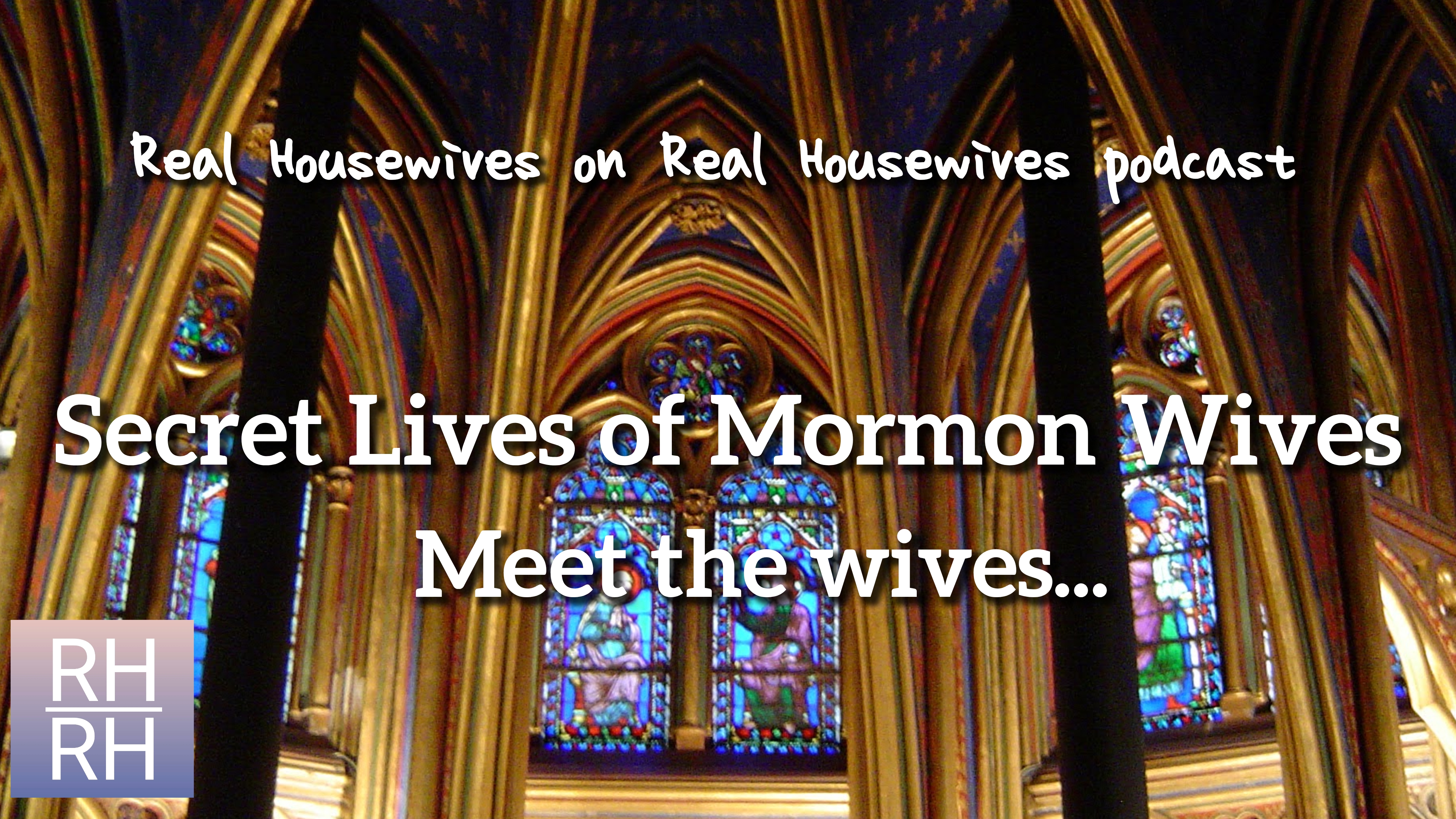 Inside of church with episode title