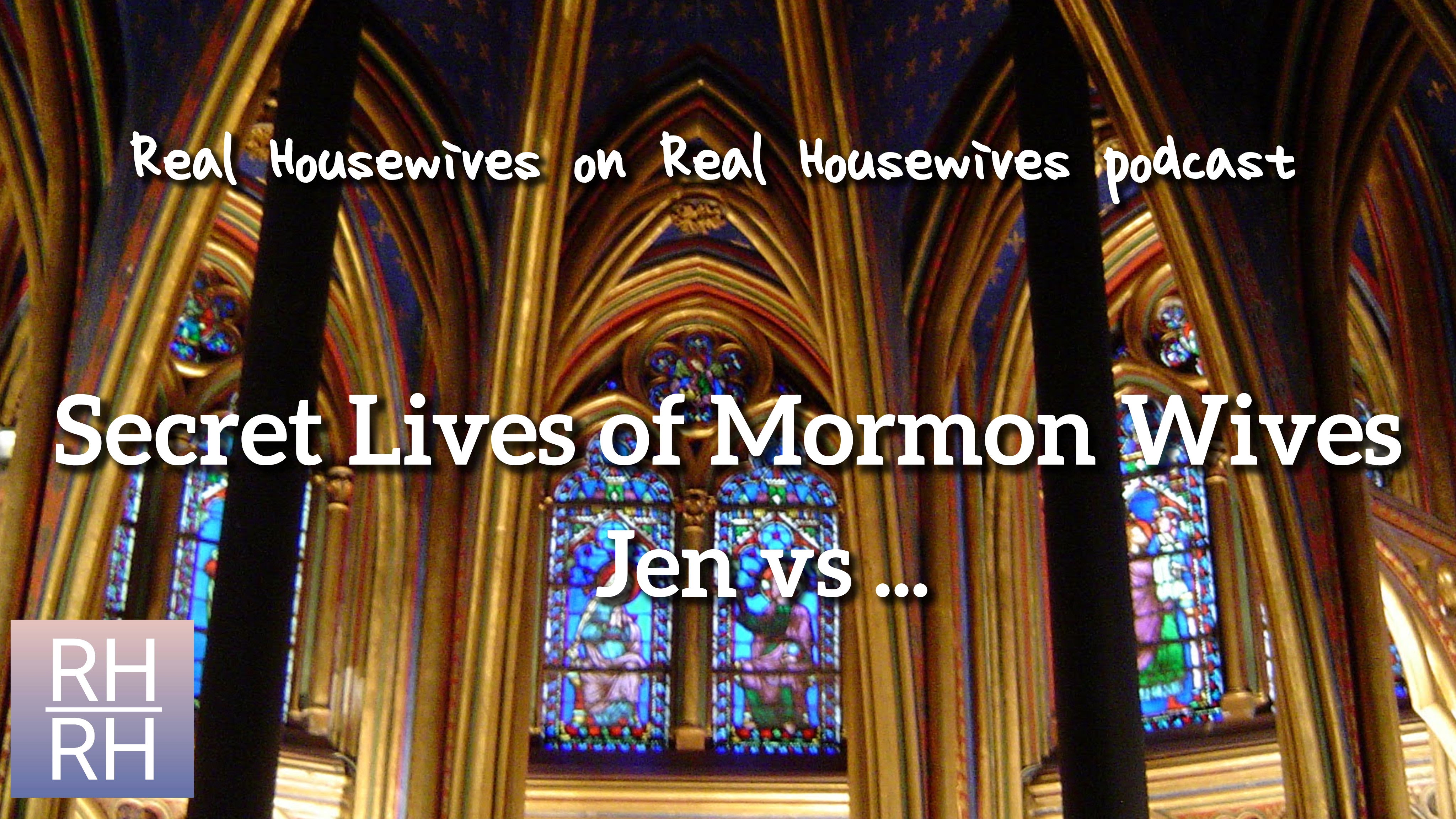 Inside of church with episode title