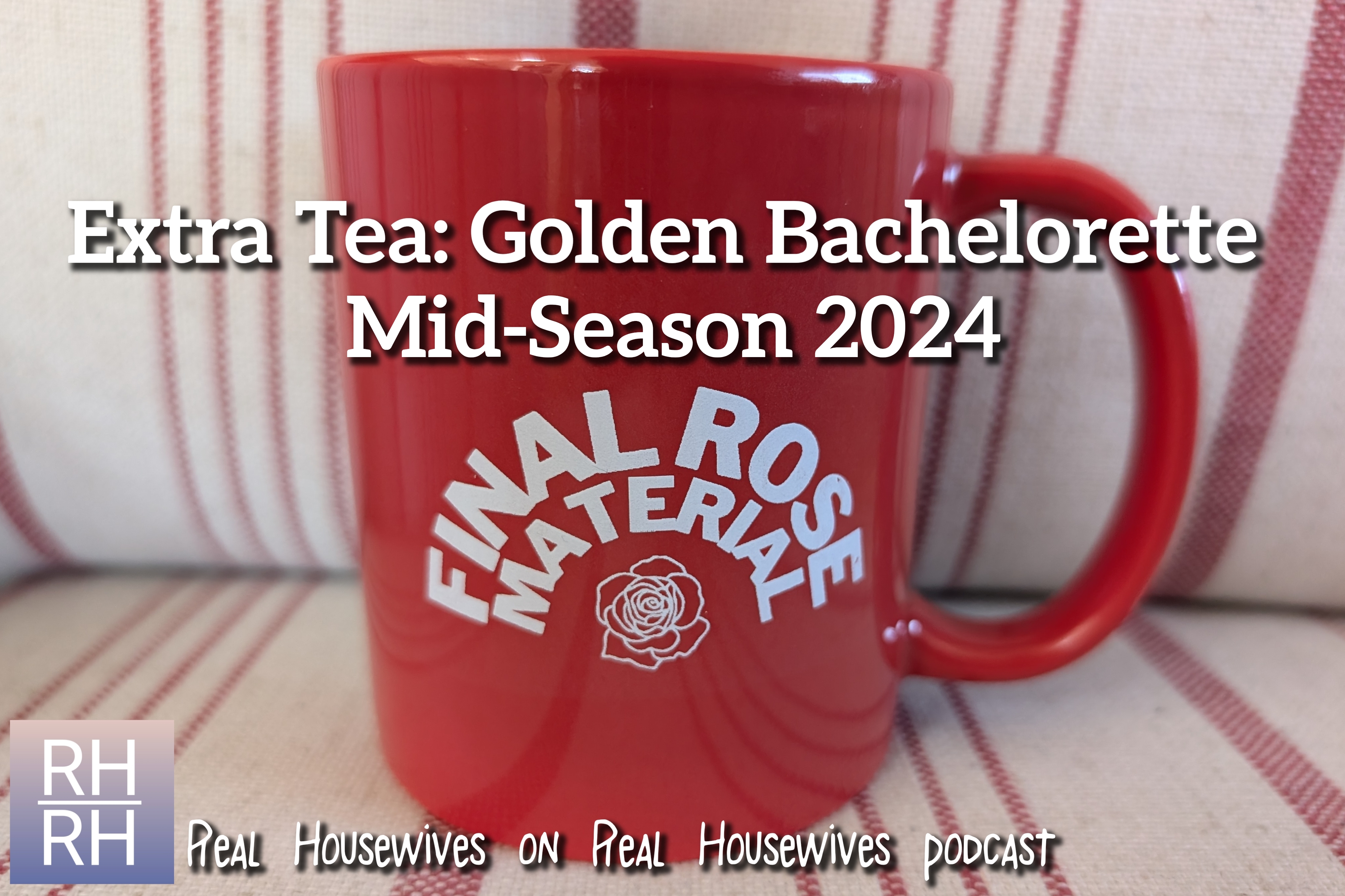 Coffee mug with episode title